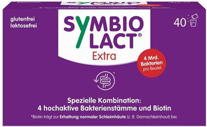 Symbiolact Extra Pulver Klinge Pharma GmbH laktosefrei und glutenfrei 40 Stück – Bild 1 von 6