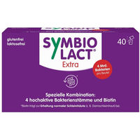 Produktbild von Symbiolact Extra Pulver Klinge Pharma GmbH laktosefrei und glutenfrei 40 Stück