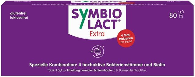 Symbiolact Extra Pulver Klinge Pharma GmbH laktosefrei und glutenfrei 80 g – Bild 1 von 5