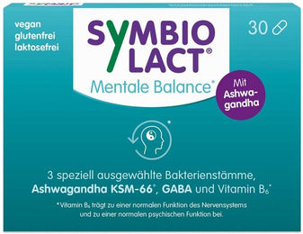 Symbiolact Mentale Balance Kapseln von Klinge Pharma mit GABA vegan glutenfrei laktosefrei 30 Stück – Bild 1 von 2