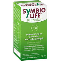 Produktbild von Symbiolife Blutzucker Bakterienstämme und Chrom Kapseln 60 Stück zuckerfrei glutenfrei laktosefrei