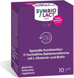 SymbioPharm Symbiolact Multi Kids Probiotika Pulver Sticks für Kinder – Bild 1 von 3
