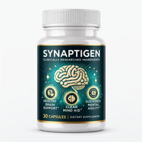 Produktbild von Synaptigen Kapseln von GLOBAL D LTD zur Unterstützung von Gehirn und mentaler Klarheit 30 Kapseln