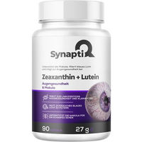 Produktbild von SynaptiQ Zeaxanthin und Lutein Kapseln vegan
