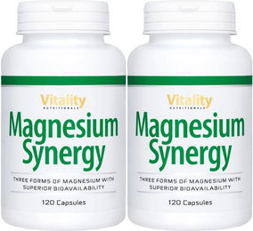 Synergy Worldwide Magnesium Synergy Komplex Glycinat Malat und Citrat Kapseln vegan 120 Stück – Bild 1 von 1