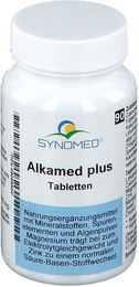 Synomed Alkamed plus Mineralstoff-Komplex Tabletten vegetarisch laktosefrei glutenfrei 90 Stück – Bild 1 von 1