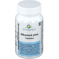 Produktbild von Synomed Alkamed plus Mineralstoff-Komplex Tabletten vegetarisch laktosefrei glutenfrei 90 Stück