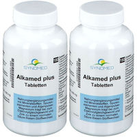 Produktbild von SYNOMED Alkamed plus Mineralstoff-Komplex Tabletten vegetarisch laktosefrei und glutenfrei 360 Stück