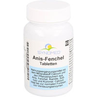 Produktbild von SYNOMED Anis-Fenchel Tabletten vegetarisch laktosefrei und glutenfrei 60 Stück