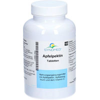 Produktbild von Synomed Apfelpektin Tabletten vegan glutenfrei laktosefrei hefefrei ohne Zusatzstoffe 180 Stück