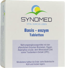 SYNOMED Basis-enzym Multi-Enzym-Komplex Tabletten vegetarisch laktosefrei glutenfrei 360 Stück – Bild 1 von 1