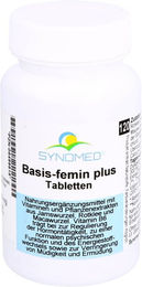 SYNOMED Basis-femin plus Tabletten für Frauen vegetarisch laktosefrei glutenfrei 120 Stück – Bild 1 von 1