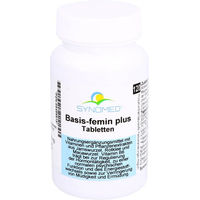 Produktbild von SYNOMED Basis-femin plus Tabletten für Frauen vegetarisch laktosefrei glutenfrei 120 Stück