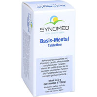 Produktbild von SYNOMED Basis-Mental Anti-Stress-Komplex Tabletten laktosefrei ohne Zusatzstoffe 60 Stück