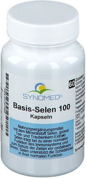 SYNOMED Basis-Selen 100 Natriumselenit Kapseln vegan laktosefrei glutenfrei ohne Gelatine – Bild 1 von 1