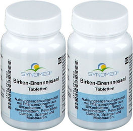 SYNOMED Birken-Brennnessel Kräuter-Komplex Tabletten 120 Stück – Bild 1 von 1