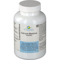 Produktbild von SYNOMED Calcium-Bambus Tabletten mit Algenkalk Sango vegetarisch laktosefrei und glutenfrei