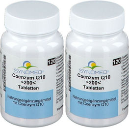 SYNOMED Coenzym Q10 Ubiquinon 200 mg Tabletten 60 Stück laktosefrei und glutenfrei – Bild 1 von 1