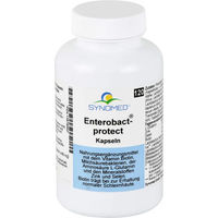 Produktbild von Synomed ENTEROBACT-protect Kapseln mit Zink, Biotin und Selen, vegan, laktosefrei, glutenfrei, 120 Stück