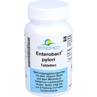 Produktbild von Synomed Enterobact pylori Tabletten vegan glutenfrei laktosefrei hefefrei 60 Stück