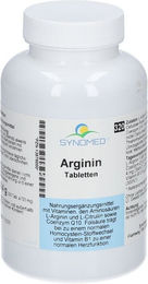 SYNOMED L-Arginin Tabletten 320 mg glutenfrei und laktosefrei – Bild 1 von 1