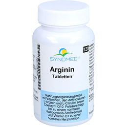 Synomed L-Arginin Tabletten vegetarisch und glutenfrei 120 Stück – Bild 1 von 1