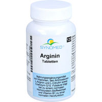 Produktbild von Synomed L-Arginin Tabletten vegetarisch und glutenfrei 120 Stück