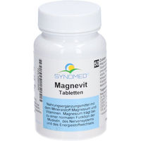 Produktbild von SYNOMED Magnevit Magnesium Carbonat Tabletten vegan laktosefrei glutenfrei