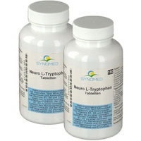 Produktbild von SYNOMED Neuro L-Tryptophan Tabletten vegetarisch laktosefrei und glutenfrei 360 Stück