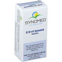 Produktbild von Synomed Q10 Vitamin mit Ubiquinon Tabletten 30 Stück