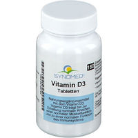 Produktbild von Synomed Vitamin D3 1000 IE Tabletten 180 Stück