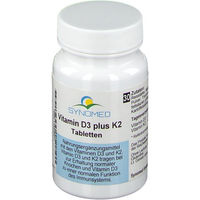 Produktbild von SYNOMED Vitamin D3 plus K2 800 IE Tabletten vegetarisch laktosefrei und glutenfrei 30 Stück
