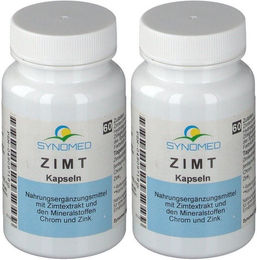 SYNOMED Zimt Mineralstoff-Komplex Kapseln vegan laktosefrei glutenfrei ohne Gelatine 120 Stück – Bild 1 von 1