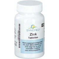 Produktbild von SYNOMED Zink Gluconat Tabletten glutenfrei und laktosefrei 100 Stück