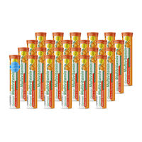 Produktbild von T&D Pharma German Multivitamin Brausetabletten mit Vitamin C, E, B-Vitaminen und Biotin Orangengeschmack zuckerfrei 480 Stück