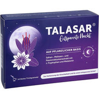Produktbild von TALASAR Calm Night Pulver Vegan Bio Glutenfrei Laktosefrei 14 Stück