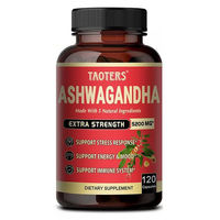 Produktbild von Taoters Ashwagandha Extra Strength 5200 mg Kapseln 120 Stück