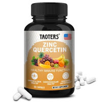 Produktbild von Taoters Quercetin 1000mg mit Zink Kapseln 120 Stück für Erwachsene