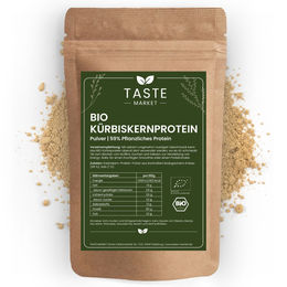 Taste Market BIO Kürbiskernprotein Pulver vegan 100 g – Bild 1 von 4