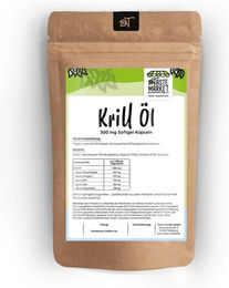 Taste Market Krillöl Kapseln 500 mg – Bild 1 von 3