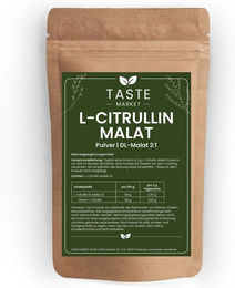 Taste Market L-Citrullin Malat Pulver Bio 1 kg – Bild 1 von 5