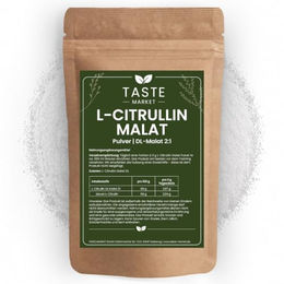 Taste Market L-Citrullin Malat Pulver Bio 500 g – Bild 1 von 5