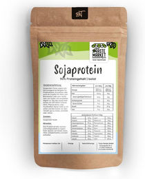 Taste Market Sojaprotein Pulver Neutral Vegan Laktosefrei Glutenfrei Zuckerfrei – Bild 1 von 1