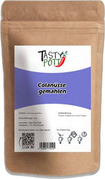 Tasty Pott Colanüsse gemahlen | Pflanzliches Colanuss-Pulver | Vegan & ohne Zusatzstoffe | 250g – Bild 1 von 4