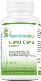 Tausendkraut Camu Camu Extrakt 1000 mg Kapseln 90 Stück – Bild 1 von 1