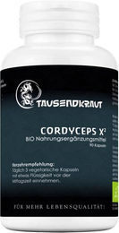 Tausendkraut Cordyceps X² BIO Kapseln 90 Stück – Bild 1 von 1