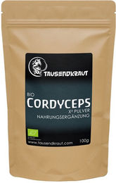 Tausendkraut Cordyceps X² BIO Pulver – Bild 1 von 2