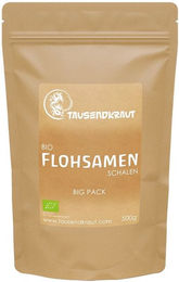 Tausendkraut Flohsamenschalen BIO Pulver 1000 g – Bild 1 von 2