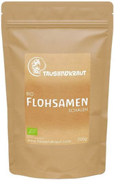 Tausendkraut Flohsamenschalen Bio Pulver 1000 g – Bild 1 von 2