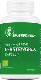 Tausendkraut Gerstengras BIO Kapseln vegan ohne Zusatzstoffe 360 Stück – Bild 1 von 1